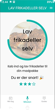 Mission - App screenshot